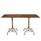 French Country House Metal Dining Table, 1920s, Image 1