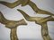 Vintage Brass Bird Wall Decorations, Set of 3, Image 5