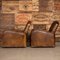 Art Deco Leather Tub Chairs & Sofa, 1920s, Set of 3 18