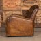 Art Deco Leather Tub Chairs & Sofa, 1920s, Set of 3, Image 22