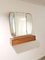 Mid-Century Hanging Dressing Table & Mirror by A. A. Patijn for Zijlstra Joure, Set of 2 2