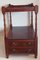 Vintage English Mahogany Side Table 4