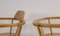 Vintage Wooden Armchairs by Asko, Set of 2 18