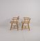 Vintage Wooden Armchairs by Asko, Set of 2 8