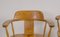 Vintage Wooden Armchairs by Asko, Set of 2 16