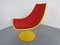 Italian Fiberglass Swivel Chair, 1960s 4