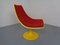 Italian Fiberglass Swivel Chair, 1960s 1