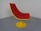 Italian Fiberglass Swivel Chair, 1960s, Image 1