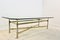 Brass, Chrome & Glass Center table, France 1970s 10