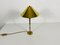 Lámpara de mesa alemana de latón macizo, años 60, Imagen 7