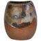 Axella Organic Stoneware Vase in Earth Colors by Aksel Larsen, Denmark, 1970s 1