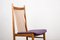 Large Danish Teak & Fabric Dining Chairs in the Style of Arne Vodder, 1960s, Set of 4 10