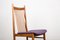Large Danish Teak & Fabric Dining Chairs in the Style of Arne Vodder, 1960s, Set of 4, Image 10
