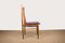 Large Danish Teak & Fabric Dining Chairs in the Style of Arne Vodder, 1960s, Set of 4 8