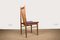 Large Danish Teak & Fabric Dining Chairs in the Style of Arne Vodder, 1960s, Set of 4 7