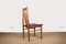 Large Danish Teak & Fabric Dining Chairs in the Style of Arne Vodder, 1960s, Set of 4, Image 7