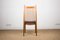 Large Danish Teak & Fabric Dining Chairs in the Style of Arne Vodder, 1960s, Set of 4 4
