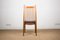 Large Danish Teak & Fabric Dining Chairs in the Style of Arne Vodder, 1960s, Set of 4, Image 4