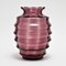 Belgian Art Deco Optic Glass Vase from Doyen, 1930s, Image 2