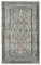 Grey Decorative Handmade Wool Overdyed Carpet 1