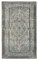 Grey Decorative Handmade Wool Overdyed Carpet, Image 1