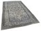 Grey Decorative Handmade Wool Overdyed Carpet, Image 2