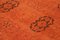 Orange Anatolian  Decorative Hand Knotted Large Overdyed Carpet, Image 5