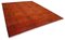 Orange Anatolischer Dekorativer Handgeknüpfter Überfärbter Überfärbter Teppich 2