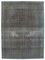 Grey Oriental Traditional Hand Knotted Large Overdyed Carpet, Image 1