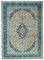 Anatolischer Handgeknüpfter Beiger Handgeknüpfter Großer Vintage Teppich, 1950er 1