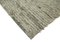 Grauer Türkischer Handgeknüpfter Flatwave Kilim Teppich aus Wolle 4