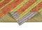 Alfombra Kilim decorativa danesa plana multicolor de tejido plano tejida a mano, Imagen 6