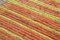 Multicolor Decorative Handwoven Flatwave Large Kilim Carpet, Image 5
