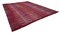 Red Handmade Anatolian Wool Flatwave Kilim Carpet 2