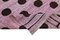Purple Hand Knotted Oriental Wool Flatwave Kilim Carpet, Image 6