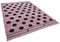 Purple Hand Knotted Oriental Wool Flatwave Kilim Carpet 2