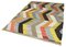 Mehrfarbiger Handgewebter Türkischer Flatwave Kilim Teppich aus Wolle 3