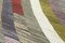 Tapis Kilim Multicolore Fait à la Main en Laine Anatolienne 5