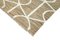 Beige Handwoven Decorative Flatwave Large Kilim Carpet 4