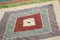 Large Multicolor Handmade Wool Flatweave Kilim Carpet 5