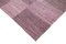 Handgeknüpfter lila handgewaschener Flatwave Kilim Teppich aus Wolle 4