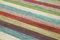 Großer türkischer mehrfarbiger Vintage Kilim Teppich aus Wolle 5