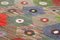 Multicolor Hand Knotted Geometric Wool Flatwave Kilim Carpet 5