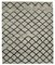 Tappeto Kilim Flatwave grigio fatto a mano, Turchia, Immagine 1