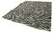 Grey Hand Knotted Geometric Wool Flatwave Kilim Carpet, Image 3