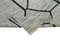 Tappeto Kilim Flatwave in lana orientale intrecciata a mano grigia, Immagine 6
