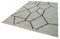 Tapis Kilim Plat Fait Main Anatolien Gris en Laine 3