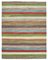Multicolor Handmade Decorative Wool Flatwave Kilim Carpet, Image 1