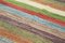 Multicolor Handmade Decorative Wool Flatwave Kilim Carpet, Image 5