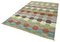 Handgearbeiteter anatolischer Flatwave Kelim Teppich aus Wolle 3